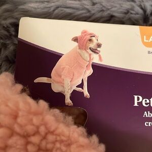 Pet quarter zip sweater